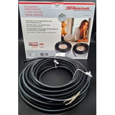 Hemstedt 12,5 Вт/м (Німеччина). Тепла електрична підлога (двожильний нагрівальний кабель, комплект)