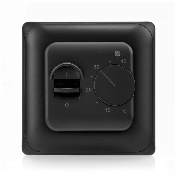 Терморегулятор механічний IN-THERM RTC 70 (чорний матовий)