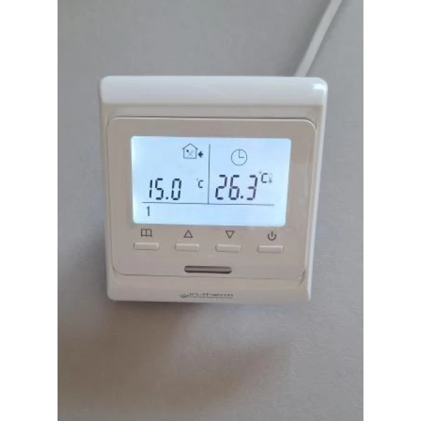 Терморегулятор електронний (програмований) IN-THERM Е 51 (білий)  - Фото 3