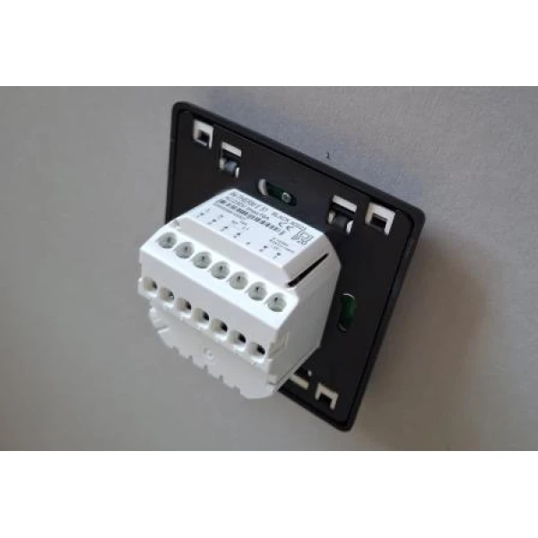 Терморегулятор електронний (програмований) IN-THERM Е 51 (чорний матовий)  - Фото 4