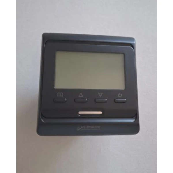 Терморегулятор електронний (програмований) IN-THERM Е 51 (чорний матовий)  - Фото 2