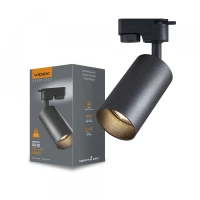 Videx  SPF06C GU10 (чорний). Трековий світильник