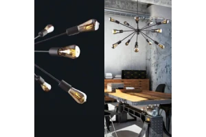 Підвісні люстри серії ROD від Nowodvorski