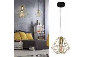 Світильник підвісний DIAMOND GOLD 1724 TK Lighting