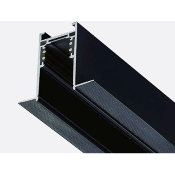 Рейка до магнітних трекових світильників KDMG-TRO 3M BK KLOODI - Фото 1