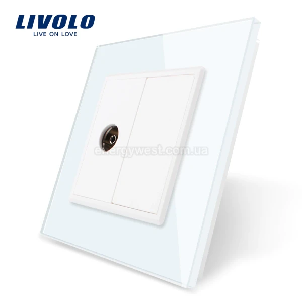 TV розетка VL-C791V Livolo - Фото 6
