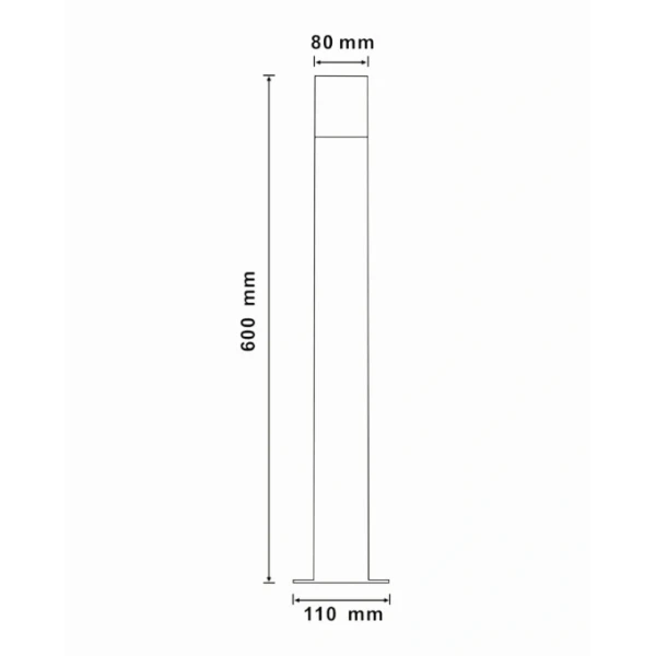 Світильник вуличний Dallas 315984  Goldlux - Фото 2