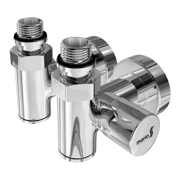 Кран кутовий під ТЕН Mario, 2 шт