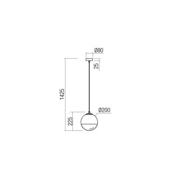 Світильник підвісний 01-2266 BERRY GOLD/WHITE REDO - Фото 3