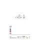 Фасадний світильник 90002 CHALET IP54 DB 3000K REDO