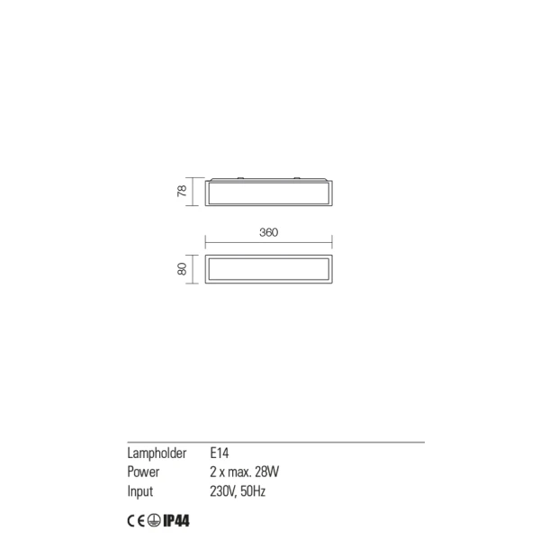 Настінний світильник REDO 01-703 EGO - Фото 3