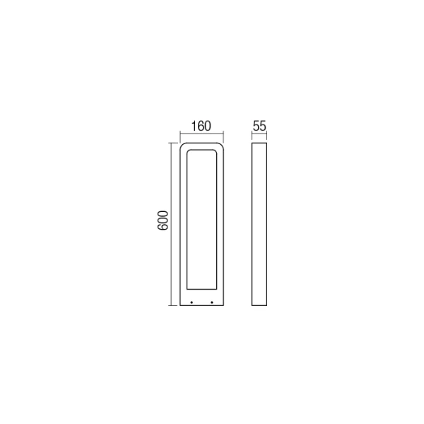 Світильник вуличний 90014 RADEON 9W IP54 DB 3000K REDO - Фото 3