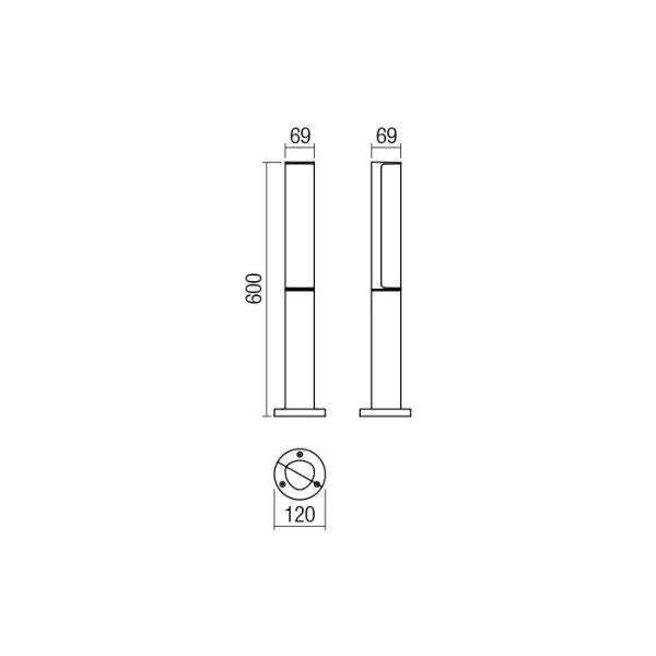 Світильник вуличний 9589 TROLL 9 REDO - Фото 3